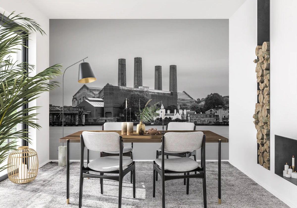 Greenwich Power Station Wall Mural