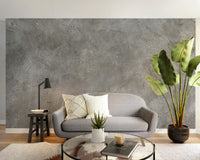 Industrial Grey Concrete Wallpaper Mural Design