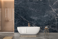 Luxurious dark marble mural wall decor
