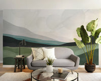 Galactic Harmony wallpaper for living room