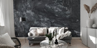 Dark Concrete Wallpaper Mural - Giffywalls