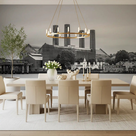 Greenwich Power Station Wall Mural