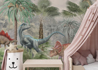 Mesozoic Mingle Wall Mural - Giffywalls