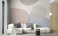 contemporary abstraction wallpaper mural - Giffywalls