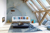 Grey Alcohol Ink Art Wallpaper Mural - Giffywalls