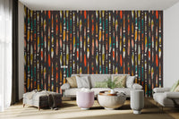 Vibrant Symphony of Brushstrokes Wall Art

