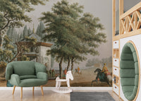 Atavistic Town Wallpaper Mural - Giffywalls