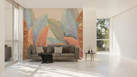 Vintage Tropical Leaves Wallpaper Murals - Giffywalls