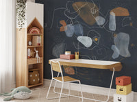 Cosmic Rhythm Wallpaper Mural - Giffywalls