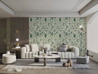 Ocean-Themed Marine Mosaic Wall Art Mural
