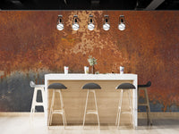 Rustic Effect Metal Mural - Giffywalls