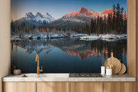 Natural Snow Peak Mountain Wallpaper - Giffywalls