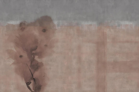Watercolor Red Paint Effect Peel & Stick Wallpaper
