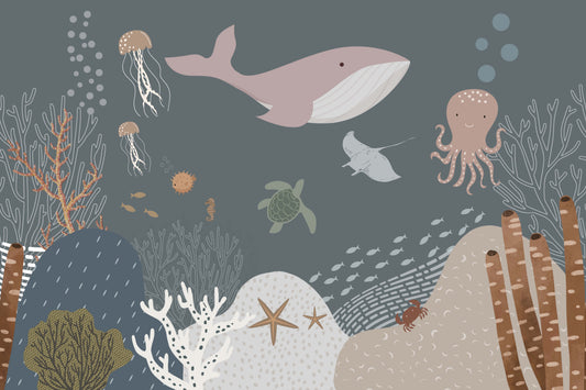 Underwater Aqua Animated Wallpaper Murals