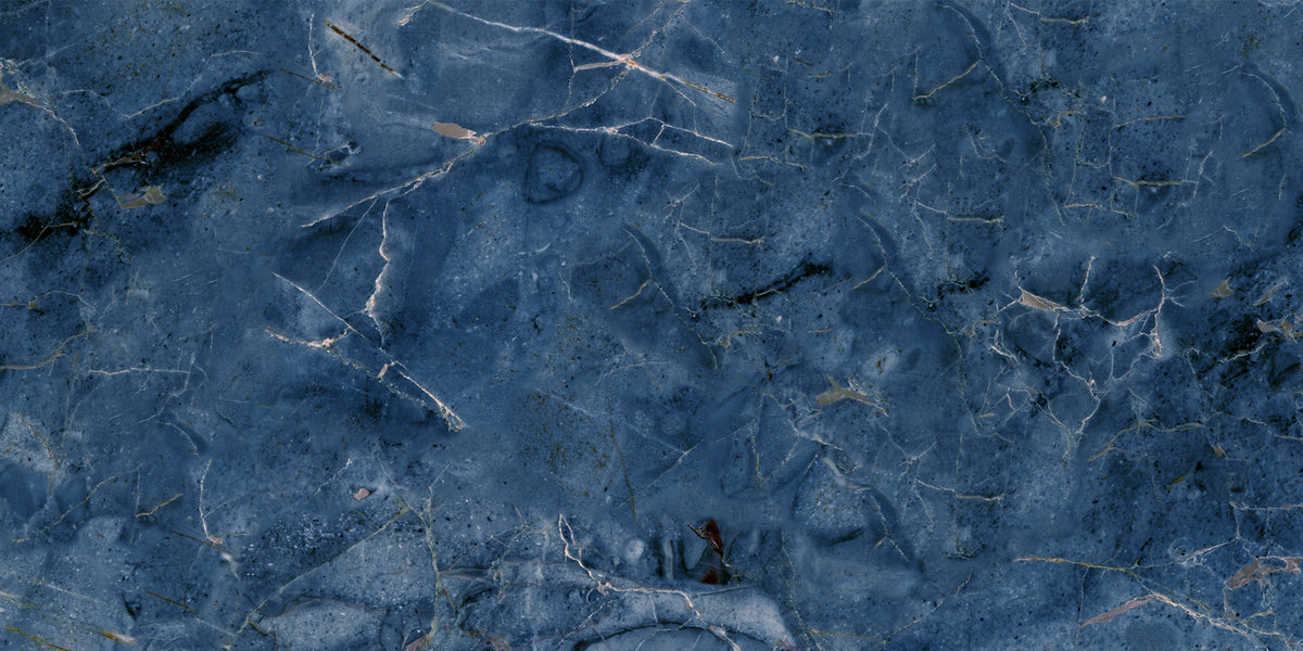 Blue Marble Textured Background Wallpaper Mural in your room — zoomed