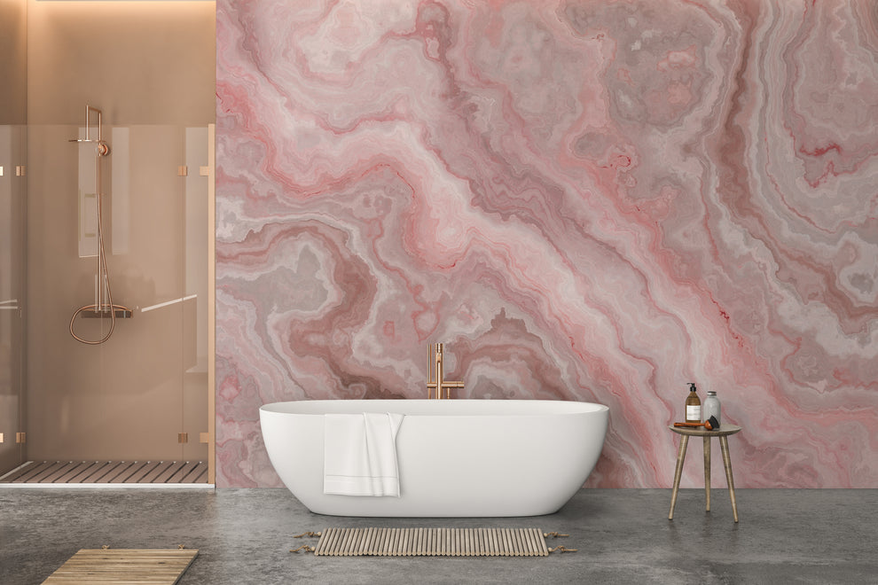 Premium Pink Onyx Wallpaper mural Premium Pink Onyx Wallpaper mural