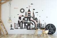 Fairy Tale Kingdom Mural Wallpaper