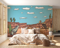 Desert Animal Wallpaper Murals - Giffywalls