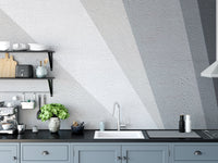 Gray Concrete Wallpaper Mural - Giffywalls