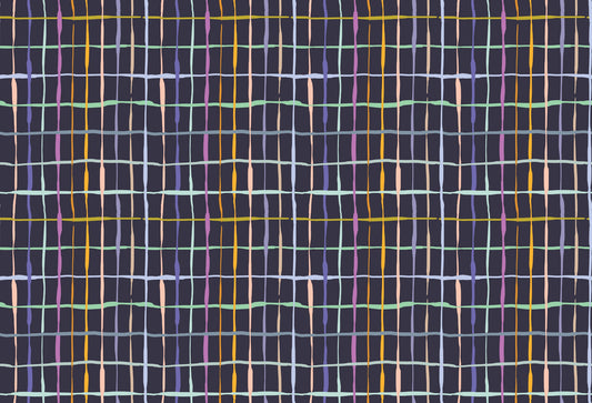 Colourful Bold Handdrawn Lines Wallpaper