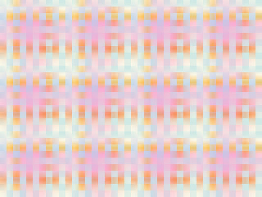 Blurred Plaid Wallpaper Mural