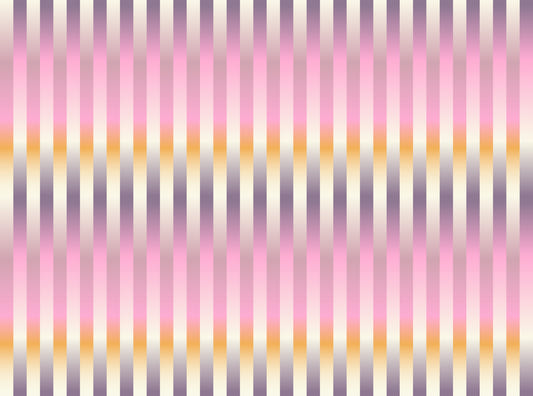 Blurred Stripes Lilac Wall Mural