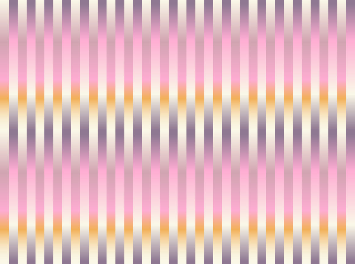 Blurred Stripes Lilac Wall Mural in your room — zoomed