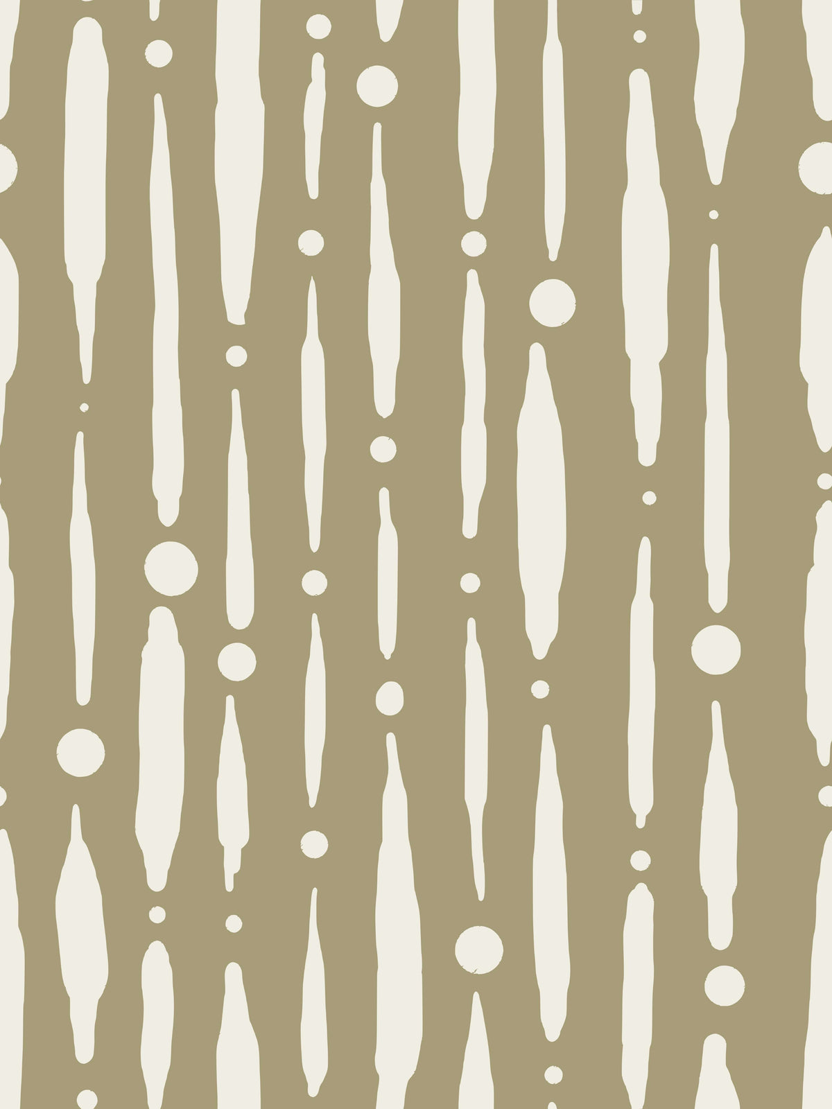 Dripping Lines Sage Green Wallpaper in your room — zoomed