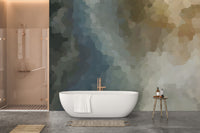 Vintage Grunge Watercolor Paint Stains Wallpaper Murals - Giffywalls