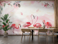 Exotic Bird Wallpaper Design