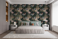 Sophisticated Seamless Flower Wallpaper