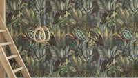 Botanical jungle removable wallpaper