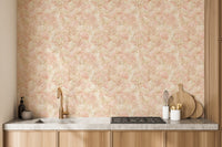 Effortless dry palm removable wallpaper