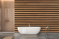 Horizontal Stripes Wood Various Design Wallpaper - Giffywalls