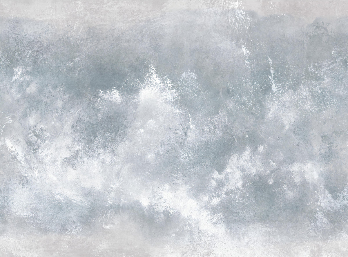 Arctic Ice Textured Abstract Wallpaper in your room — zoomed