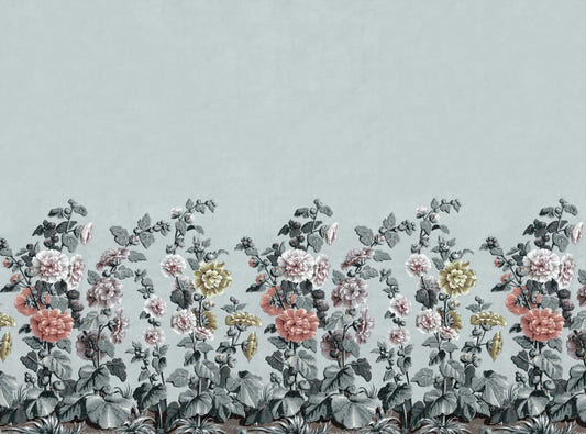 Vintage Botanical Floral Wallpaper