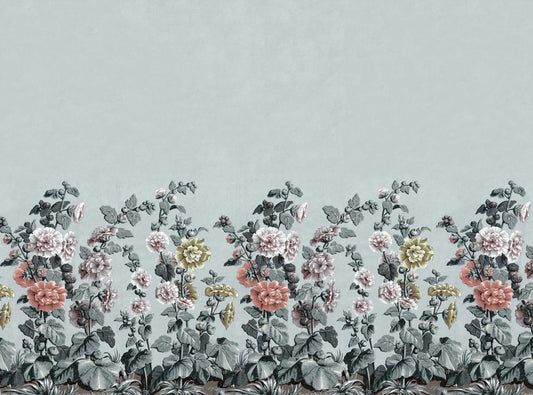 Vintage Botanical Floral Wallpaper