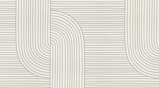 Minimalist Geometric Line Wallpaper