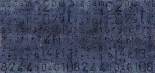 Industrial Grunge Typography Wall Mural