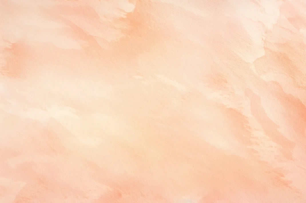 Peach Melody Pantone Shade Watercolor Wallpaper in your room