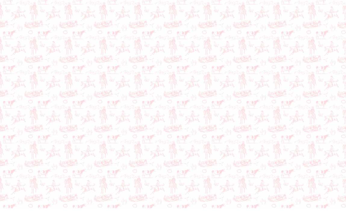 Pink Western Toile Wallpaper