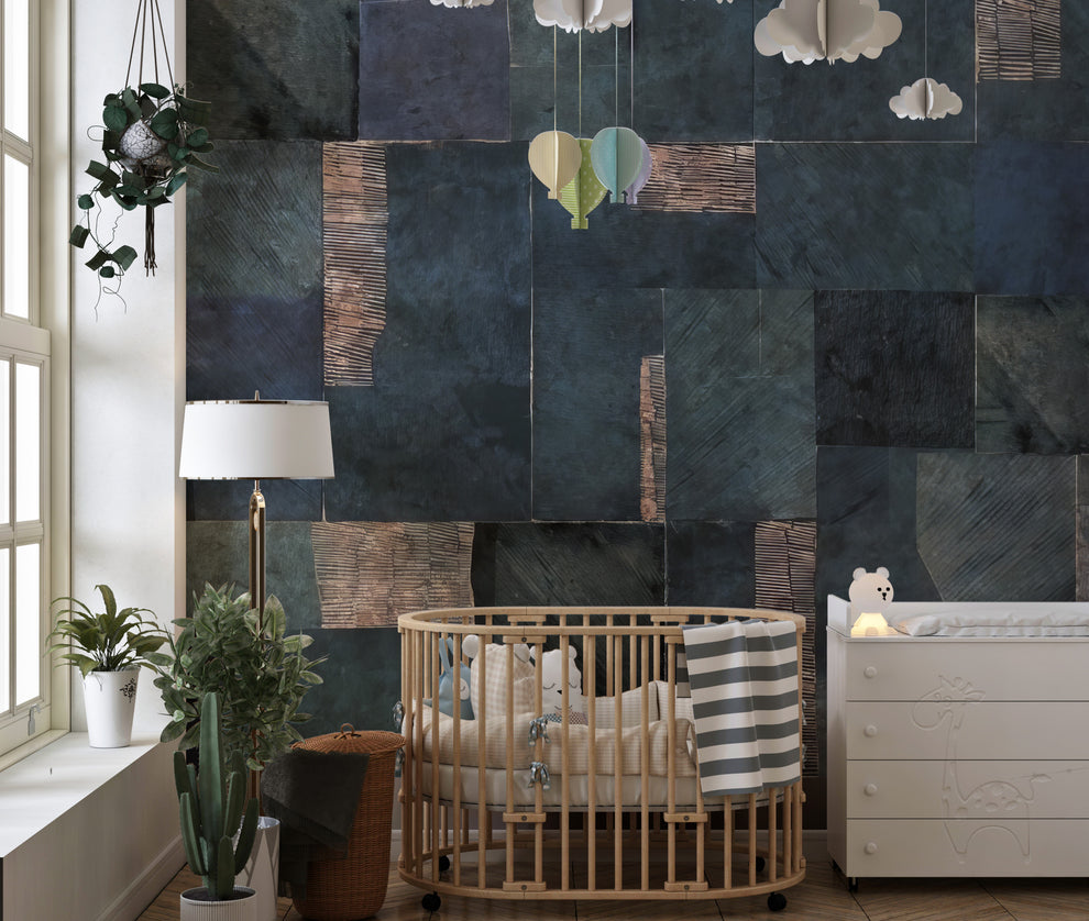 Blue Abstract Wallpaper Mural Blue Abstract Wallpaper Mural