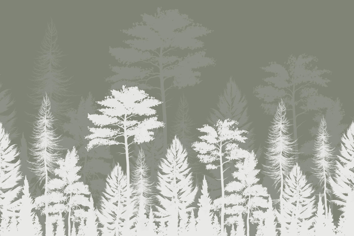 Mystic Woods Shadow Play Wall Mural