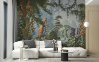 Peaceful Forest Wall Mural - Giffywalls