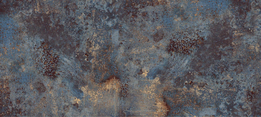 Blue Rusty Wallpaper Mural