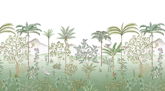 Exotic Tropical Wall Mural