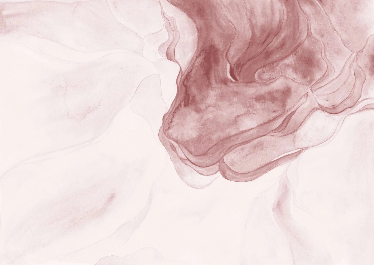 Brown Watercolor Abstract Wallpaper in your room