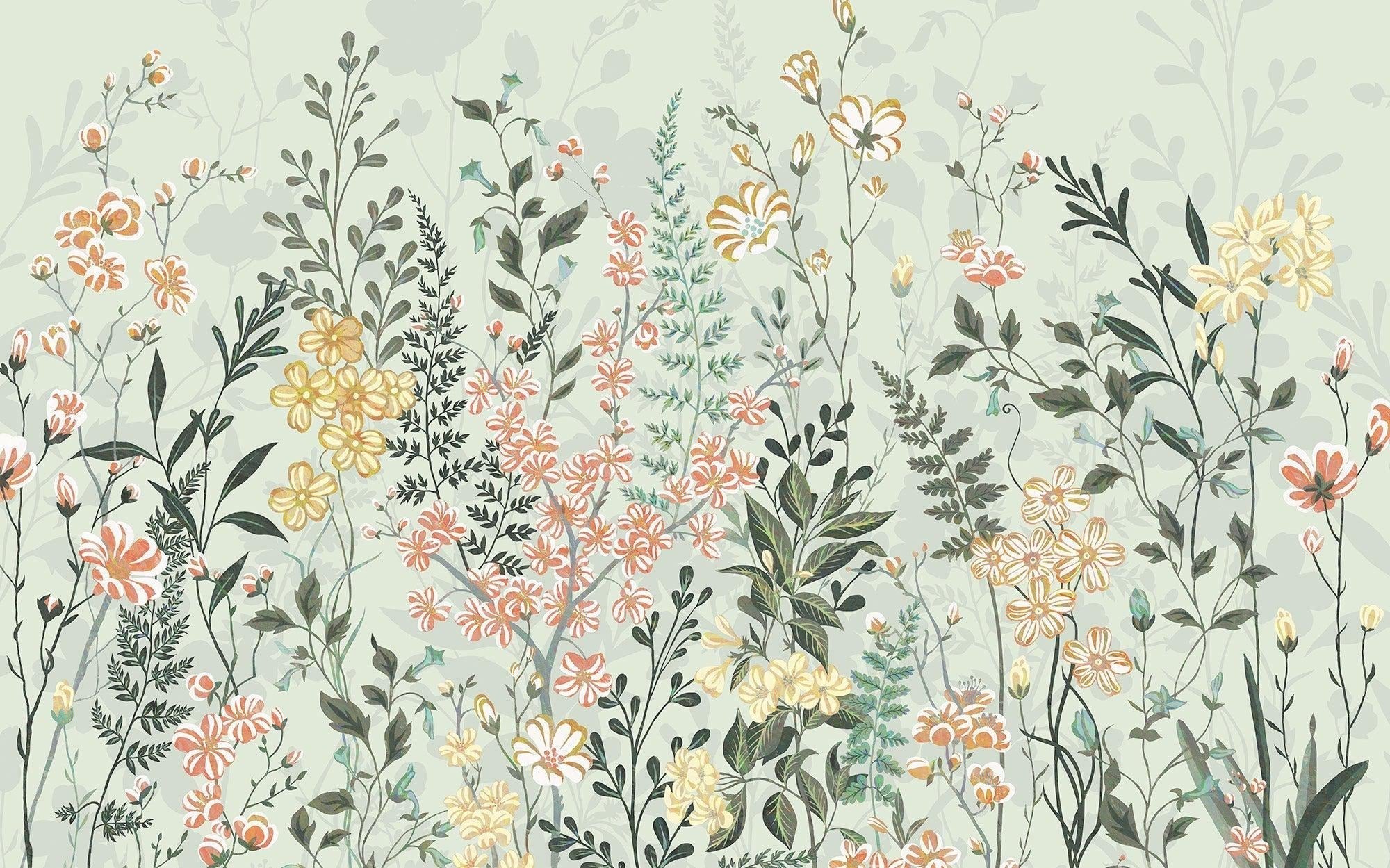 Hay Meadow Wall Mural