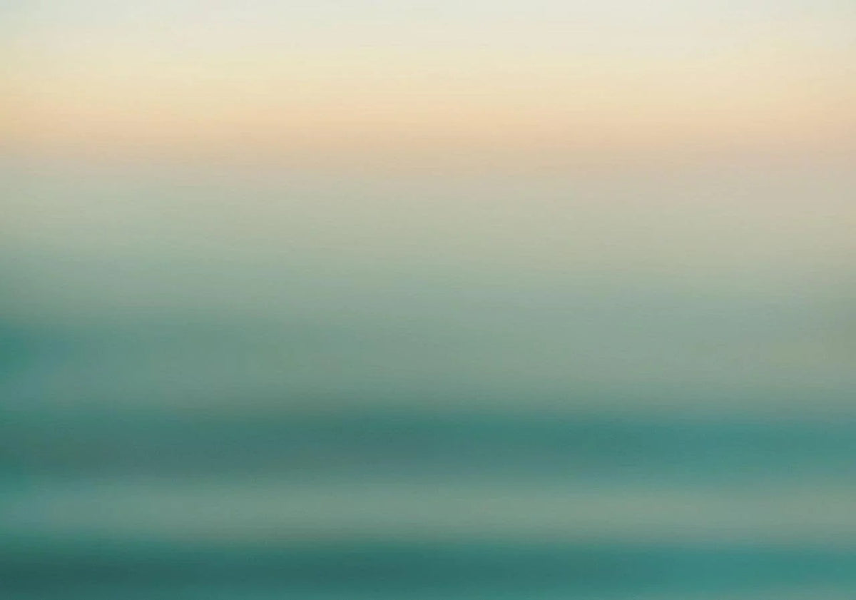 Blue Sea Ombre Wallpaper Mural