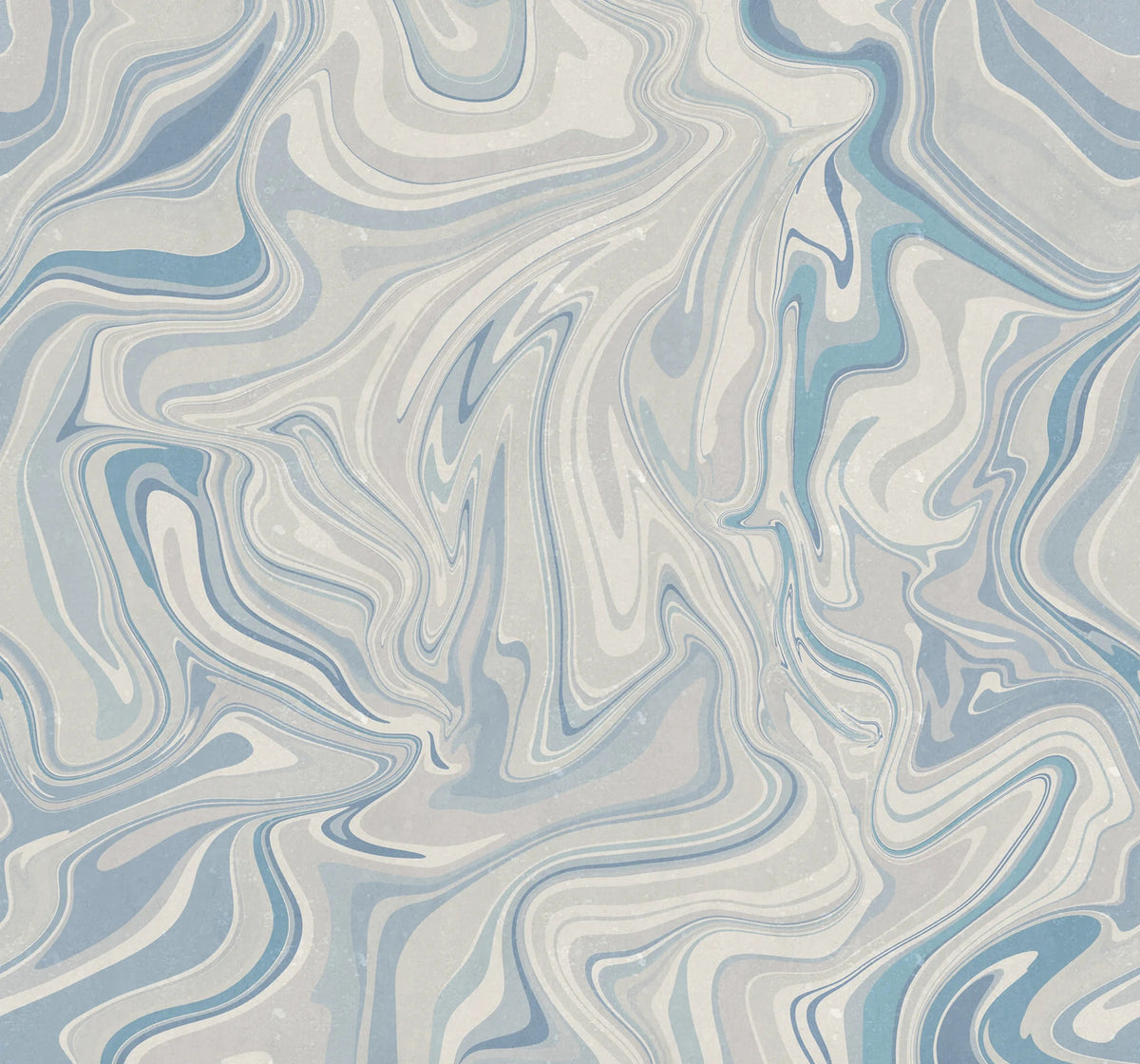 Klint Misty Blue Wallpaper Mural in your room